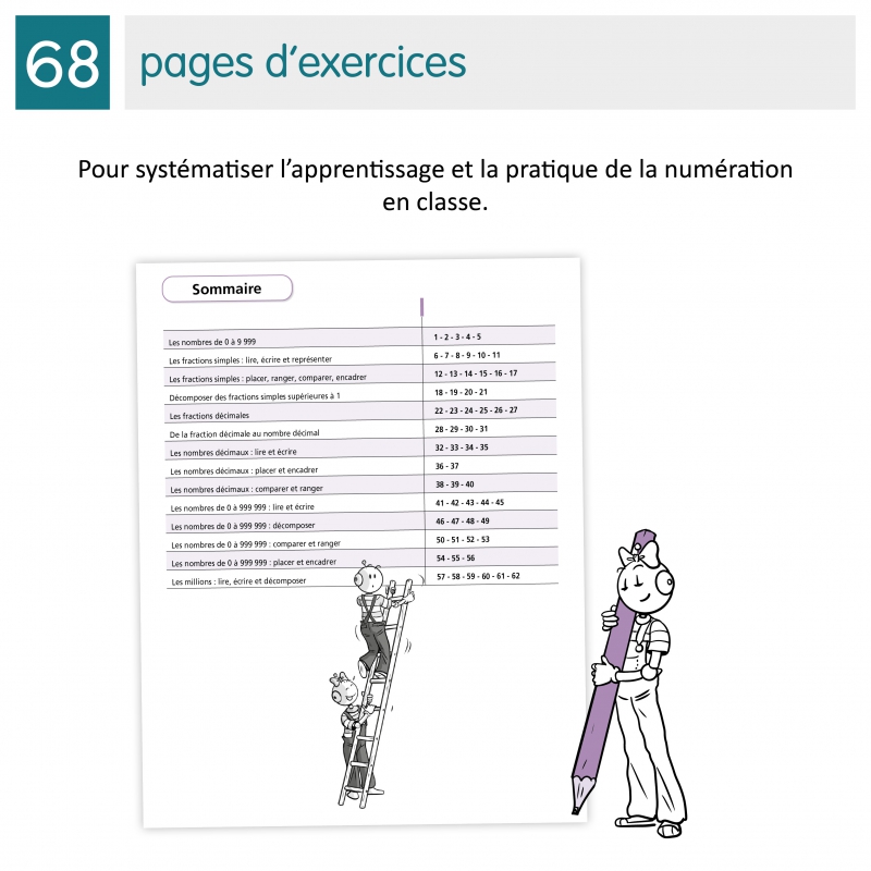 JE REUSSIS EN NUMERATION ET PROBLEMES AU CP