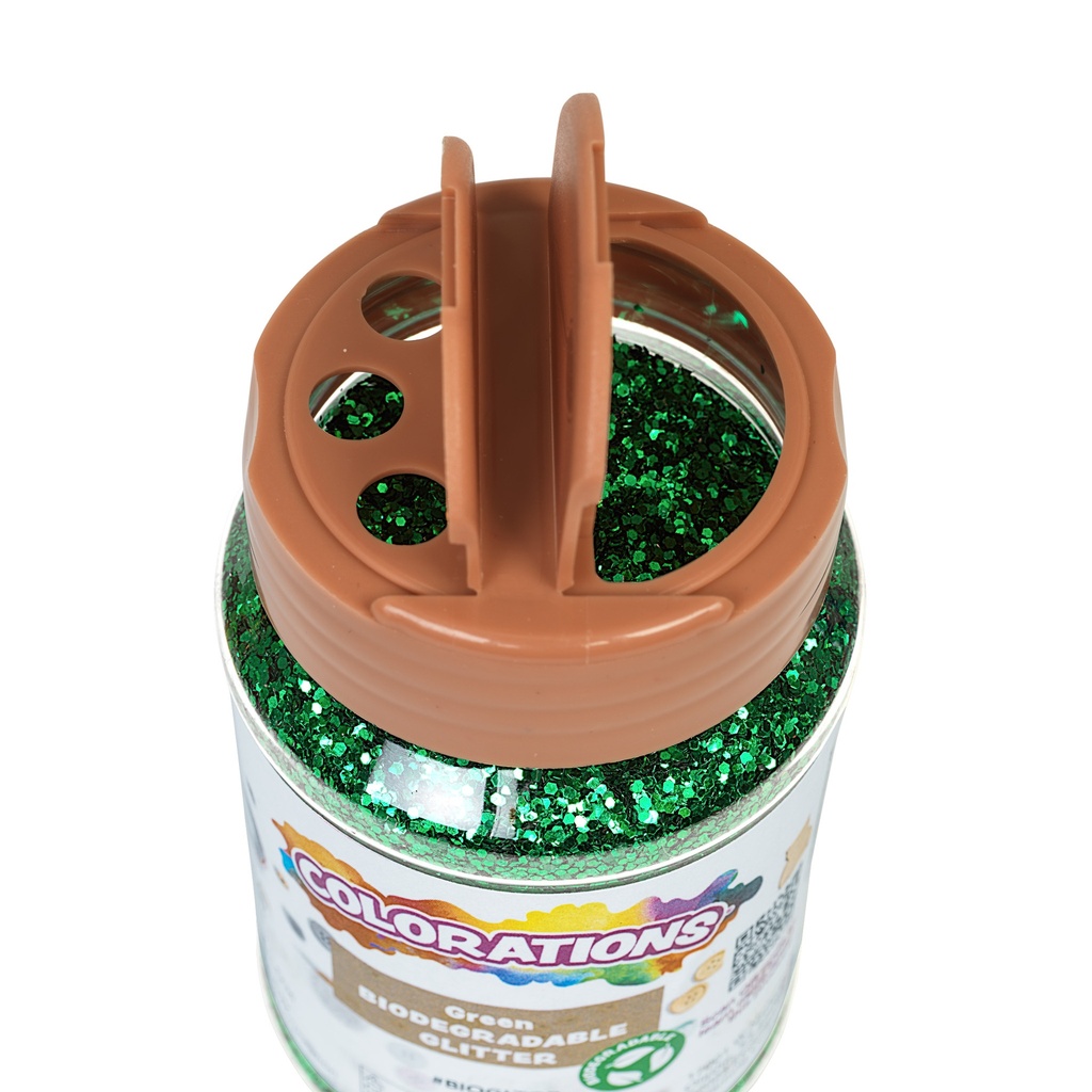 PAILLETTES BIODEGRADABLE ARGENT, POT DE 113GR* NOUVEAU