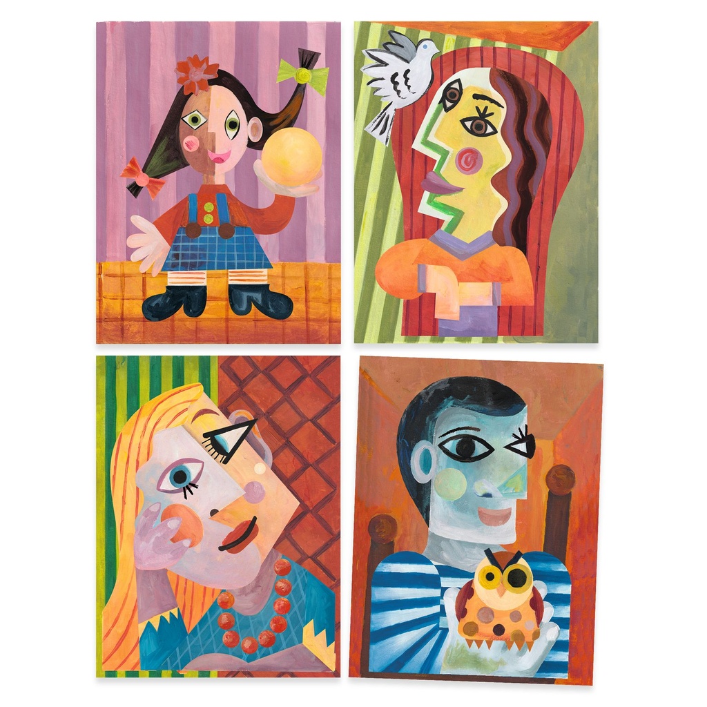 PABLO PICASSO: TÊTE AU CARRE