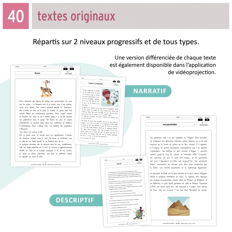 LES CLES DE LA LECTURE* NOUVEAU