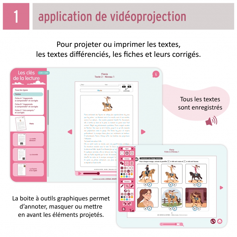 LES CLES DE LA LECTURE* NOUVEAU