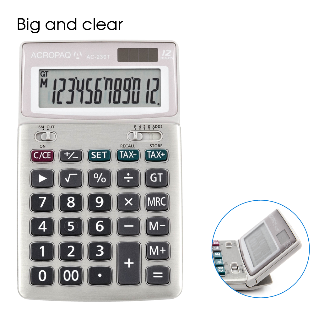 CALCULATRICE DE BUREAU AC230T