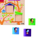 PUZZLE A ENCASTREMENT "LES NICHOIRS", 10 PCS* NOUVEAU