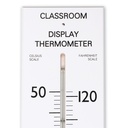 THERMOMETRE DE CLASSE GEANT* NOUVEAU