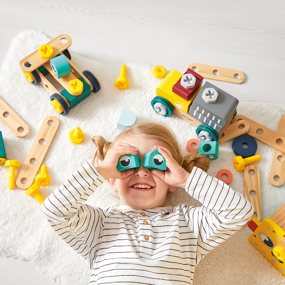 BRICO KID'S BARIL DE 100 PIECES* NOUVEAU