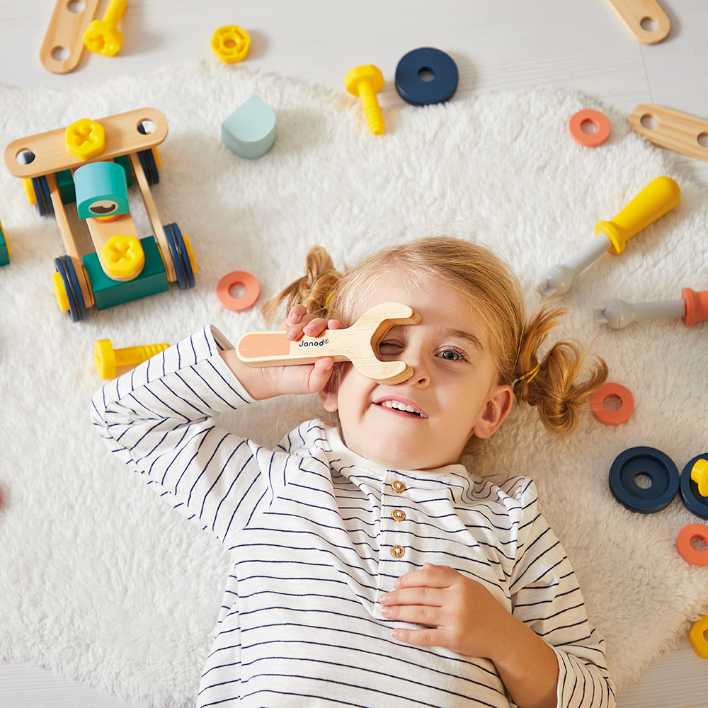 BRICO KID'S BARIL DE 50 PIECES* NOUVEAU