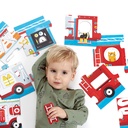 PUZZLE D'ASSOCIATION "LE CAMION DE POMPIER", 23 PCS* NOUVEAU