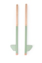ECHASSES EN BOIS 110 CM, LA PAIRE* NOUVEAU