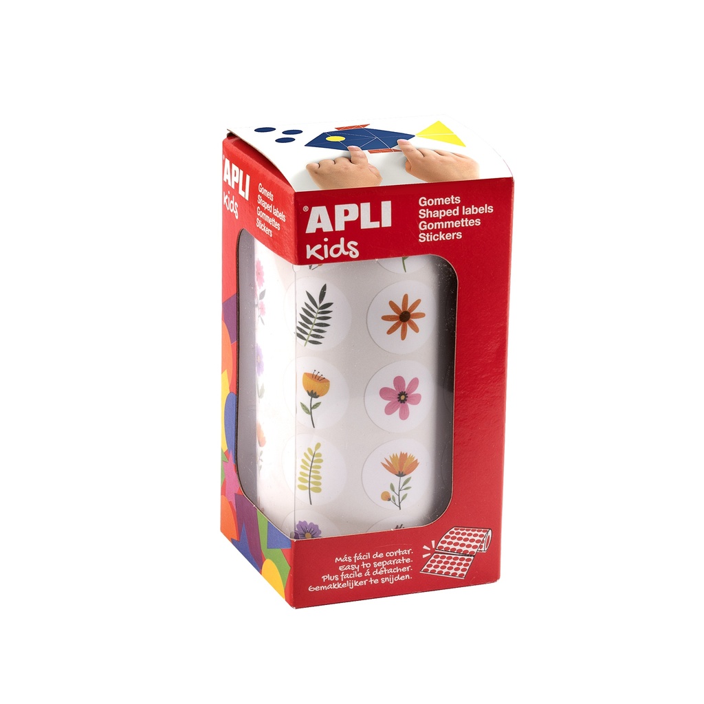 GOMMETTES ADHESIVES FLEURS SAUVAGES, LE ROULEAU* NOUVEAU