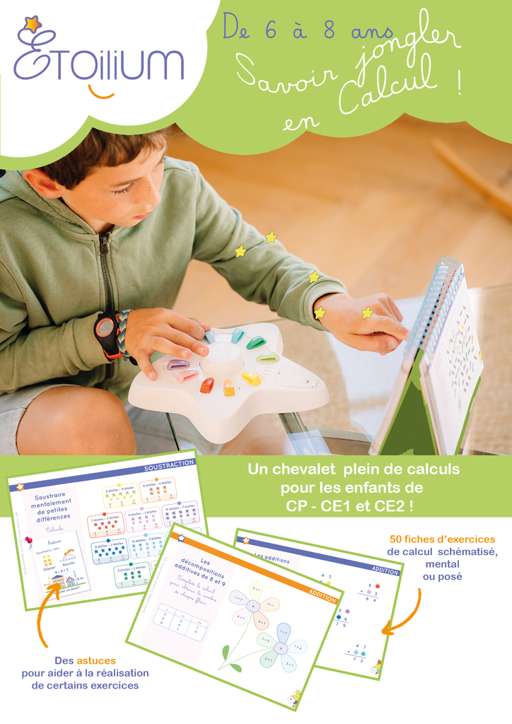 CARNET ETOILIUM "SAVOIR JONGLER EN CALCUL"
