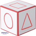 CUBES EFFACABLES, 8 CM