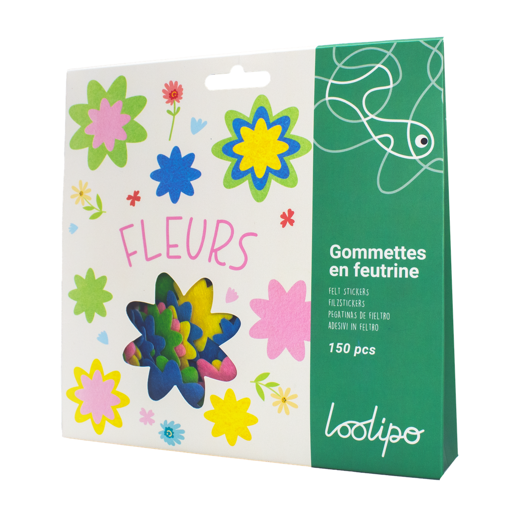 FEUTRINE FLEURS, 150 PCS