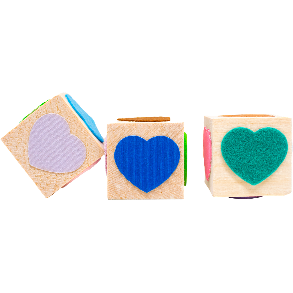 GOMMETTES TEXTURES COEURS