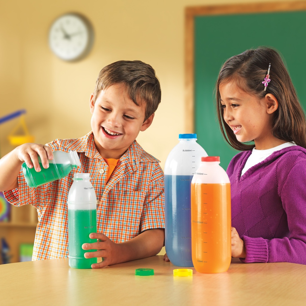MESURES DE LITRES, SET DE 4