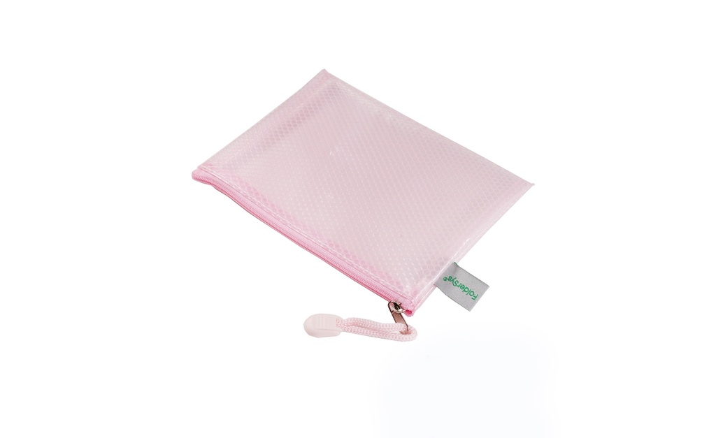 POCHETTE FOURRE-TOUT SANS PVC A4, BLEU PASTEL