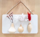 DEMI MINI VASES EN BOIS