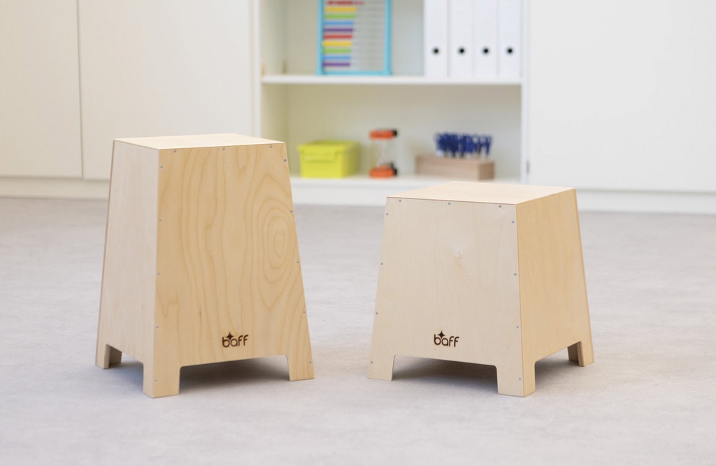 CAJON "BAFF" EMPILABLE ECOLE, 45 CM