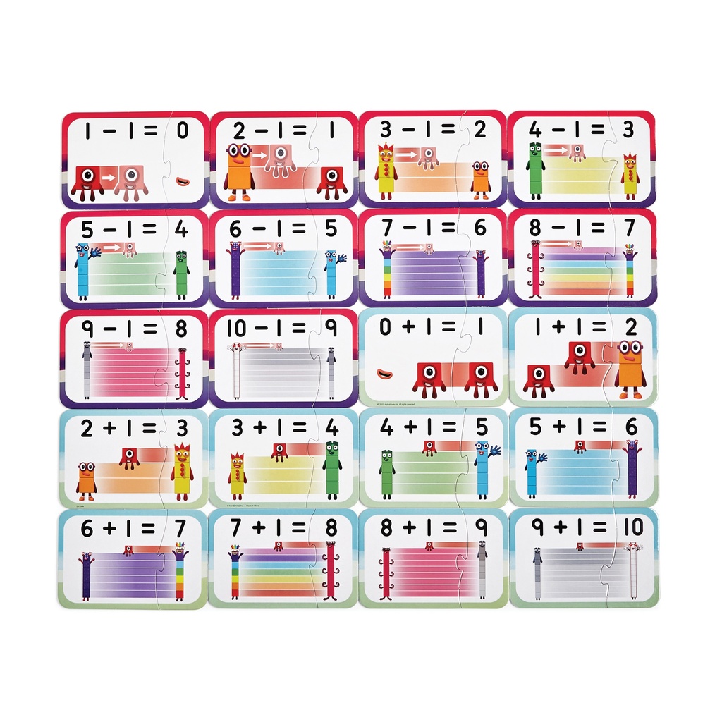 NUMBERBLOCKS: PUZZLE ADDITIONS ET SOUSTRACTIONS