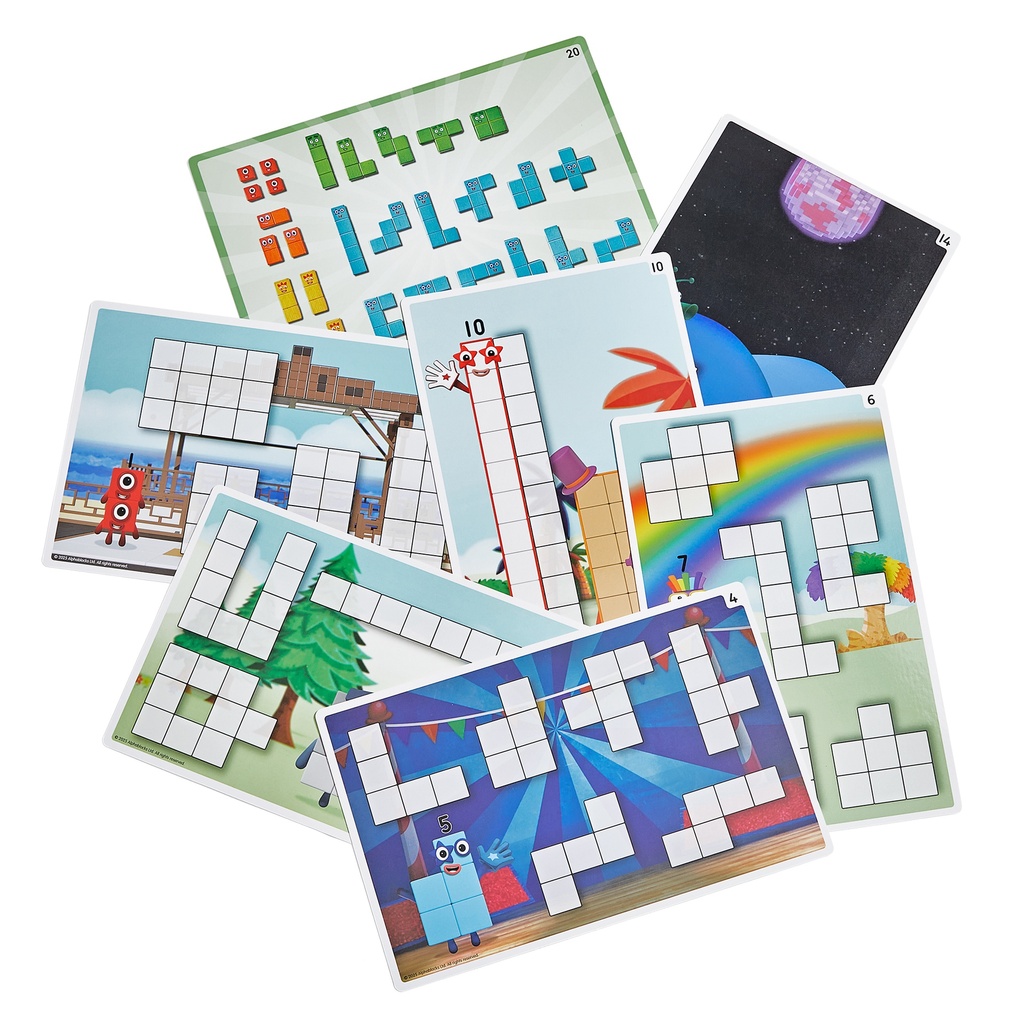 NUMBERBLOCKS®: SET D'ACTIVITES EN BOIS