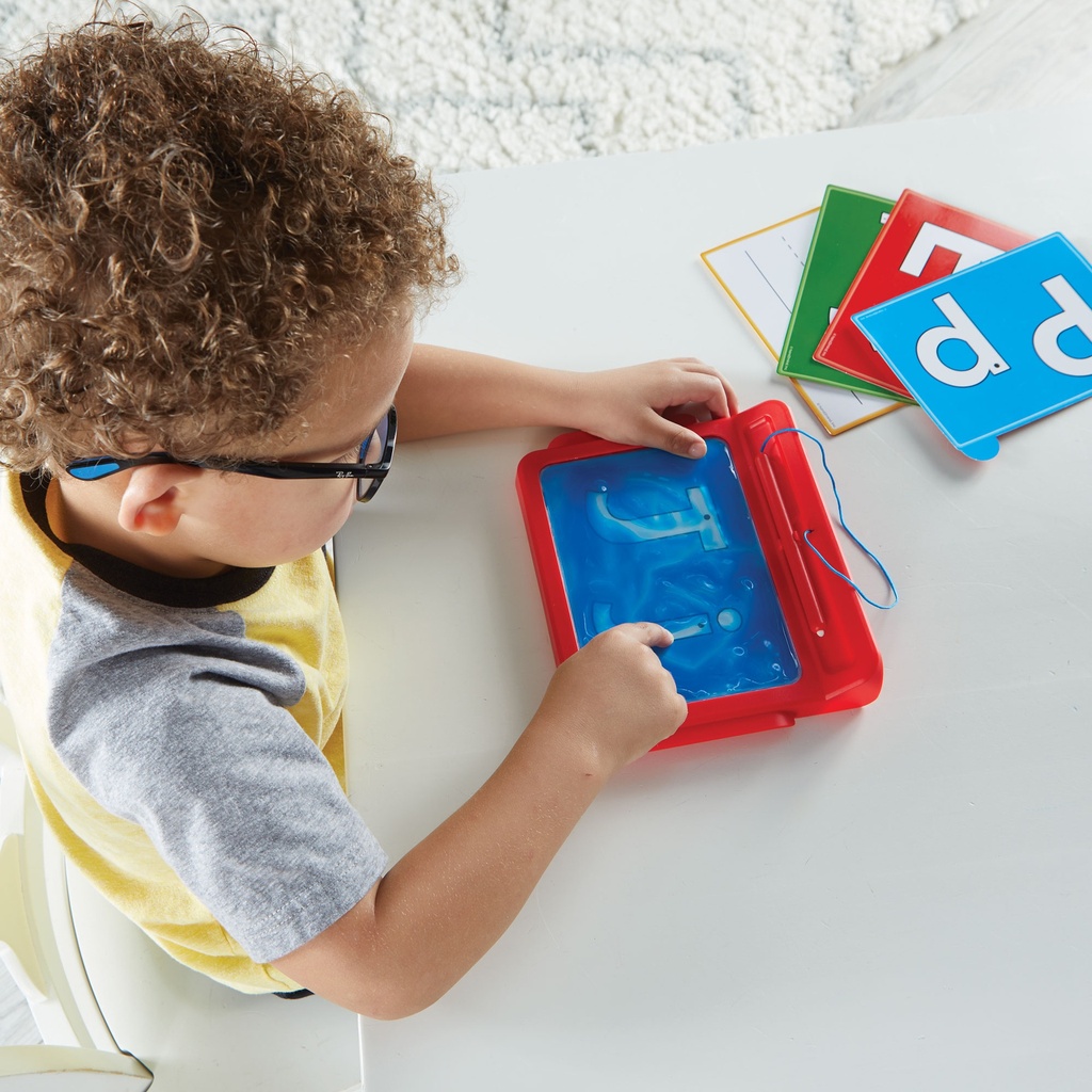 TABLETTE SENSORIELLE: LES LETTRES