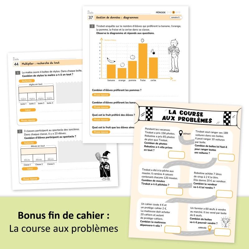 JE RÉUSSIS À RÉSOUDRE DES PROBLÈMES AVEC BOUT DE GOMME – avec la modélisation en barres N°1