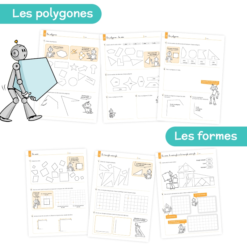 JE REUSSIS EN GEOMETRIE, 2-3e PRIM.