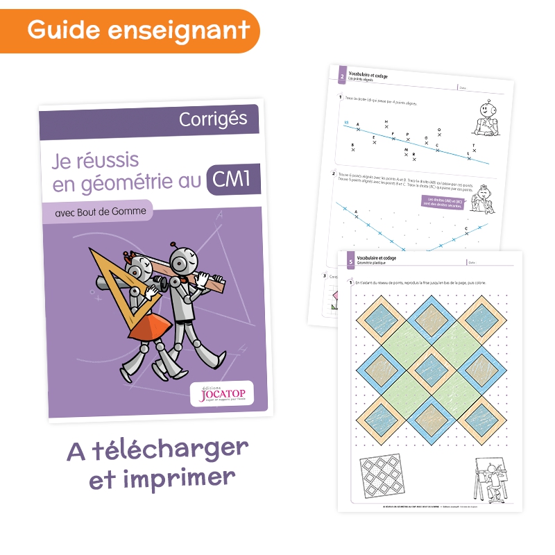 JE REUSSIS EN GEOMETRIE, 4-5E PRIM.