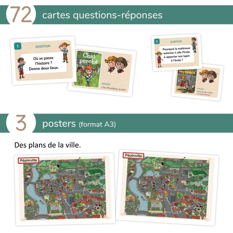 LES AVENTURES DE PIRATE ET MOUSTIQUE, LE FICHIER PÉDAGOGIQUE-NIVEAU2