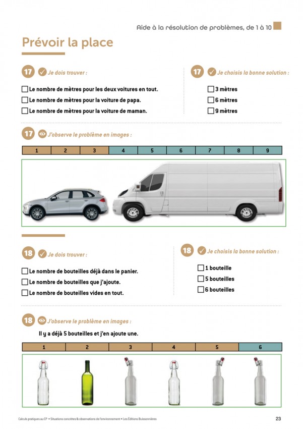 CALCUL PRATIQUE SITUATIONS CONCRÈTES