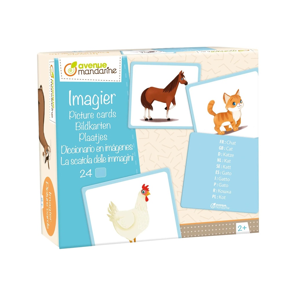 IMAGIER: LES ANIMAUX FAMILIERS