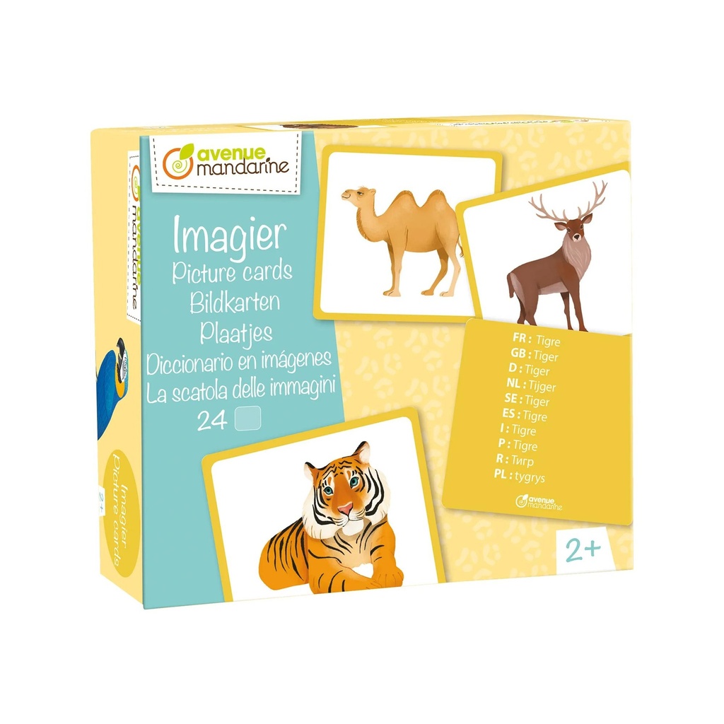 IMAGIER: LES ANIMAUX SAUVAGES