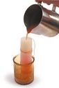 MOULE SILICONE POUR BOUGIE: TORSADE