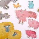 MON 1ER PUZZLE:ANIMAUX DE LA FERME