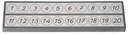JETONS BICOL/PLANCHES DE NUMERATION