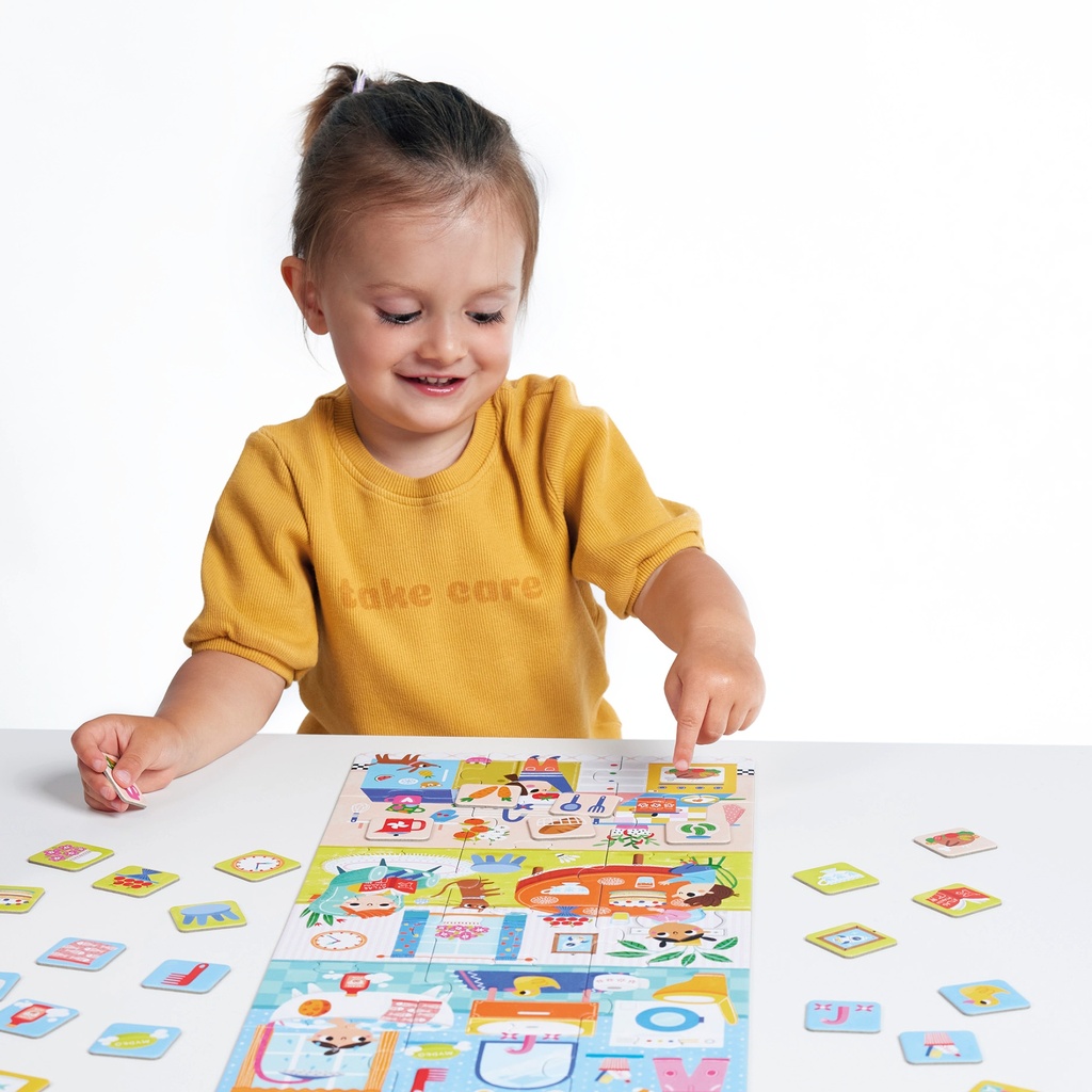 PUZZLE+ LA MAISON,  24 PIÉCES