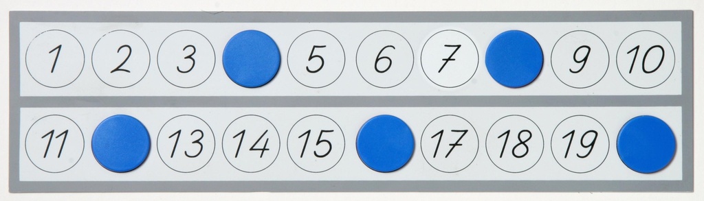 JETONS BICOL/PLANCHES DE NUMERATION