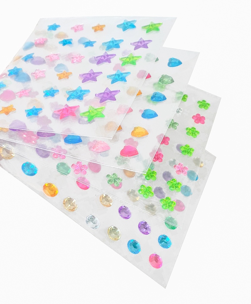 STICKERS STRASS VARIÉS
