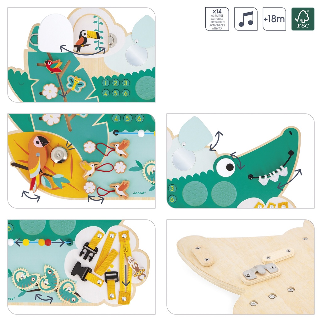 BUSY BOARD CROCO