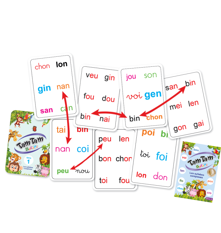 TAM TAM SAFARI LES SYLLABES COMPLEXES