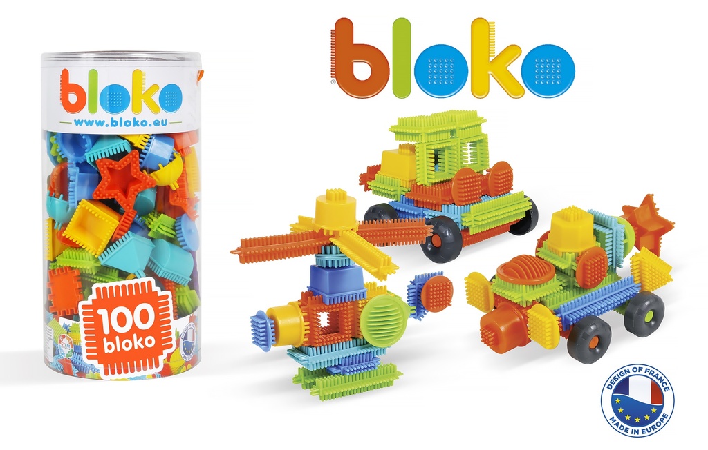 BLOKO TUBE DE 100 PIÈCES