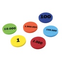 JETONS DE VALEURS, 280 PIECES