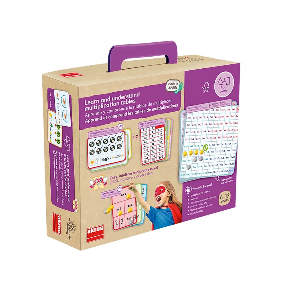 APPREND ET COMPREND LES TABLES DE MULTIPLICATIONS* NOUVEAU