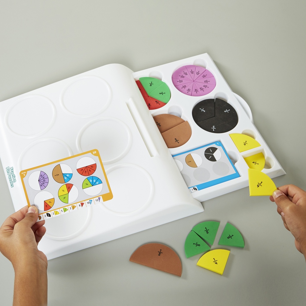 PUZZLE LES TARTES FRACTIONS