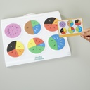 PUZZLE LES TARTES FRACTIONS