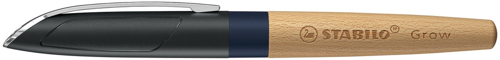 STYLO STABILO "GROW", BLEU MYRTILLE -BOIS DE HÊTRE *NOUVEAU