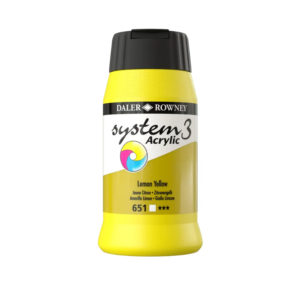 PEINTURE ACRYLIQUE SYSTEM S 500ML*À LA COULEUR