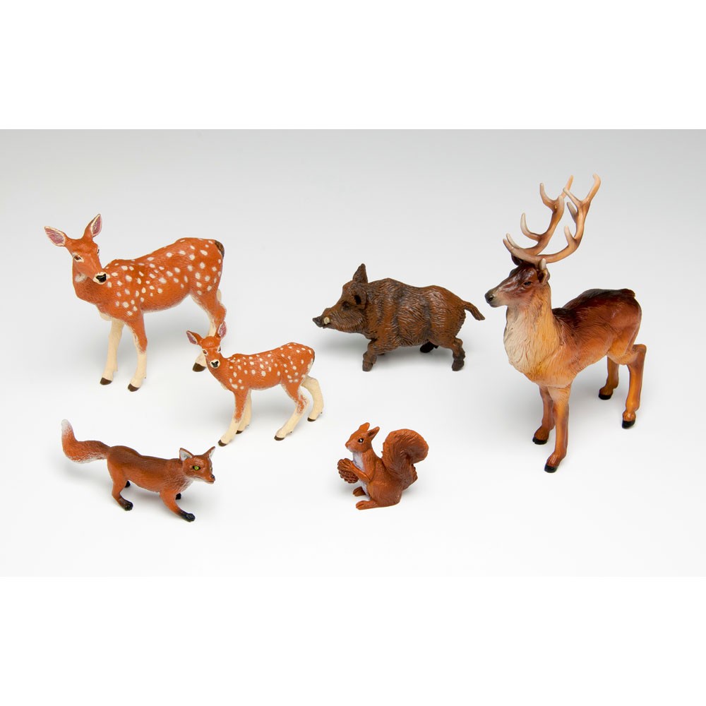 FIGUREN DER TIERE UNSERER WÄLDER