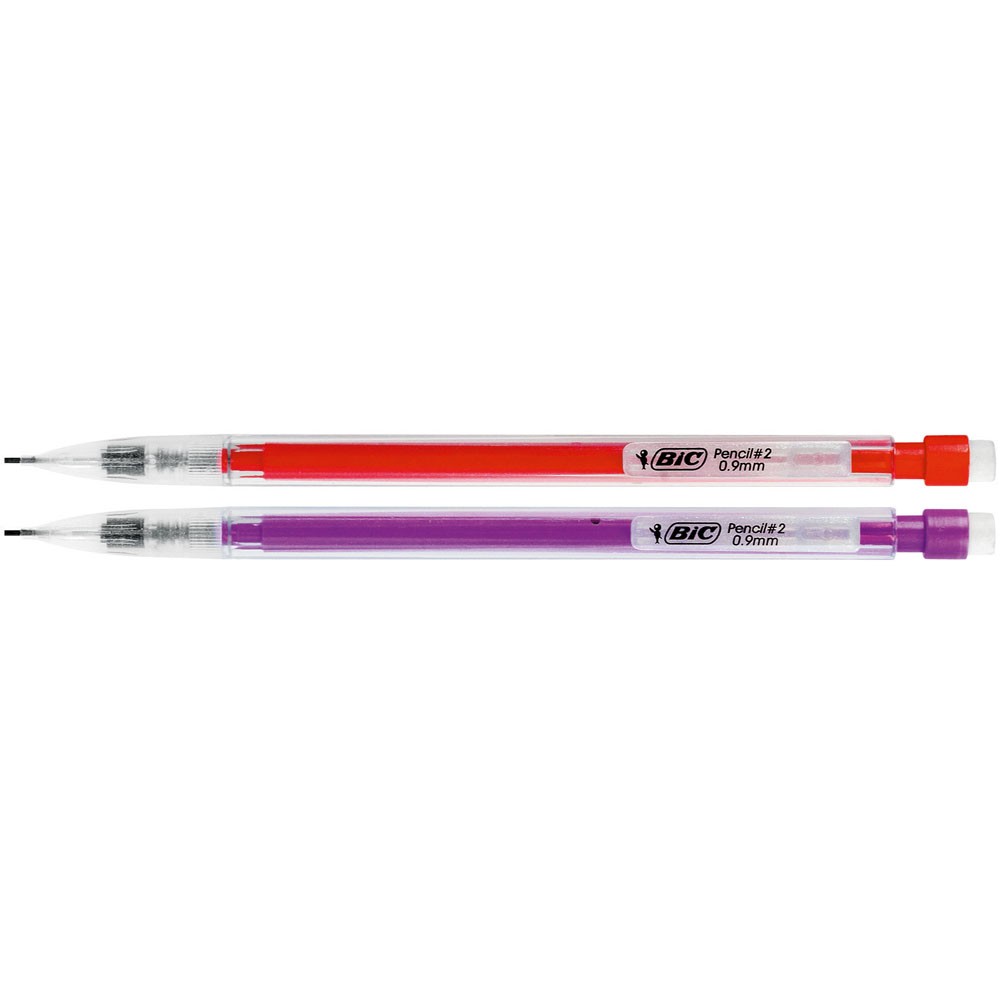 BICMATIC DRUCKBLEISTIFTE 0,9 MM, BOX MIT 12 STÜCKEN