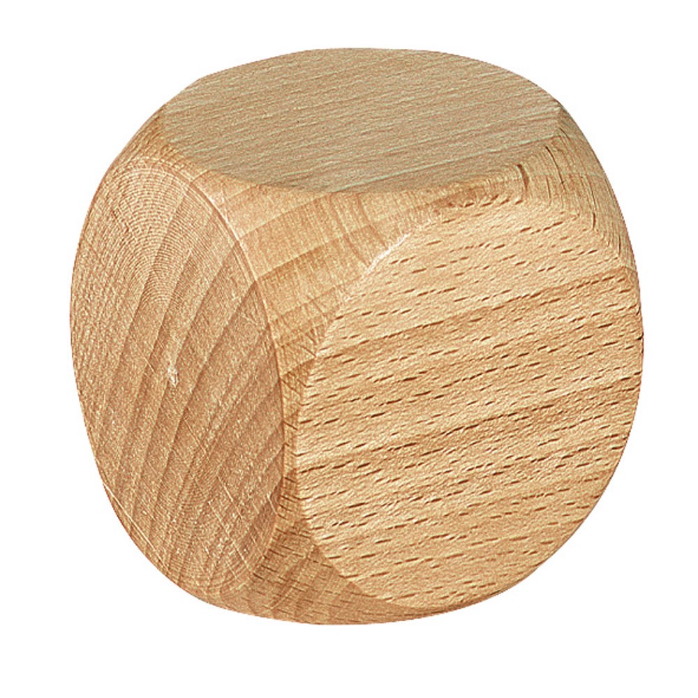 DÉ EN BOIS 3 CM