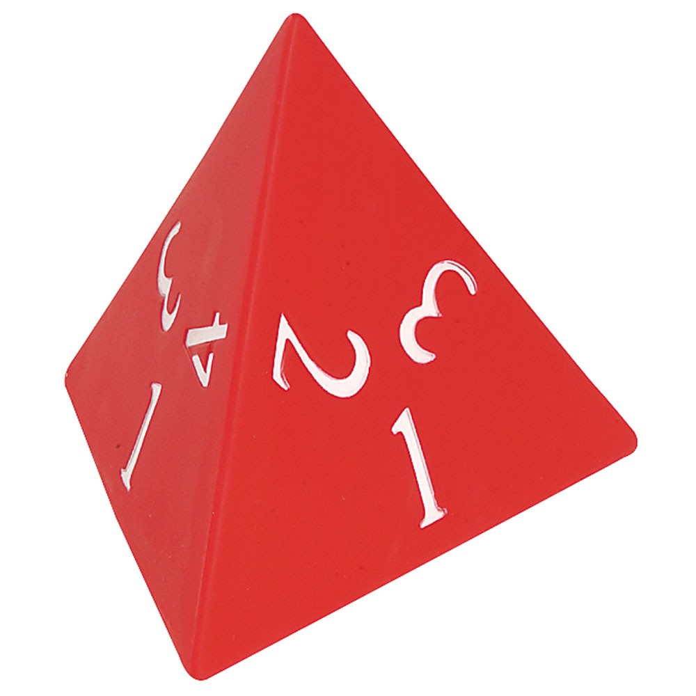 DÉ TRIANGLE 1 A 4